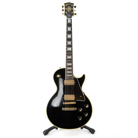 Gibson Custom 1968 Les Paul Custom Ebony Murphy Lab Ultra Light Aged