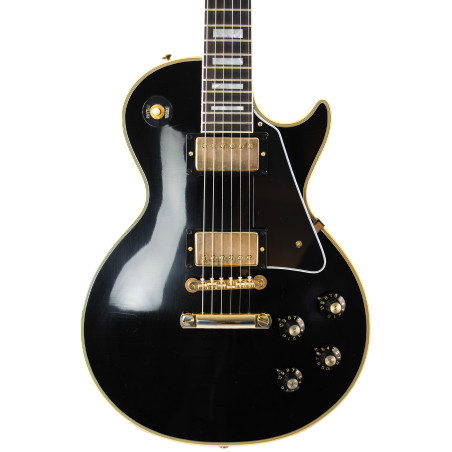 Gibson Custom 1968 Les Paul Custom Ebony Murphy Lab Ultra Light Aged