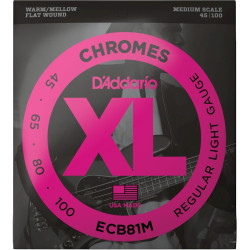 D'Addario Medium Scale Bass Strings 45-100