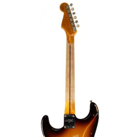 Fender Custom Shop 58 Strat Relic, Faded Aged Chocolate 3TS