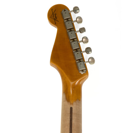 Fender Custom Shop 58 Strat Relic, Faded Aged Chocolate 3TS