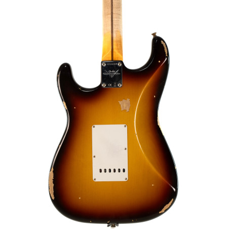 Fender Custom Shop 58 Strat Relic, Faded Aged Chocolate 3TS