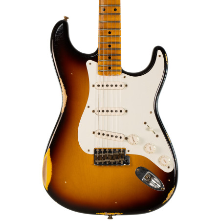 Fender Custom Shop 58 Strat Relic, Faded Aged Chocolate 3TS