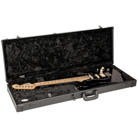 Fender Classic Series Wood Case - Strat/Tele, Blackout