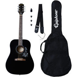 Epiphone Starling Acoustic Player Pack - Ebony