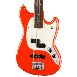 Fender Player II Mustang Bass PJ RW Coral Red