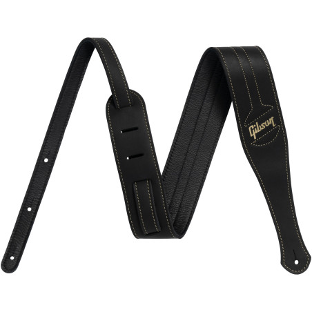 Gibson Gear The Classic Guitar Strap, Black