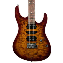 Suhr Modern Plus PF HSH Bengal Burst c/ Estojo Rígido