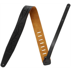 Ibanez Synthetic Leather Strap GSTL60 - Black