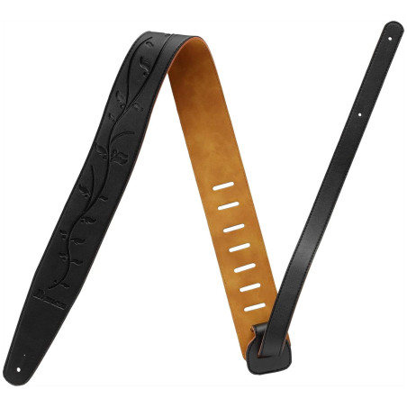 Ibanez Synthetic Leather Strap GSTL60 - Black