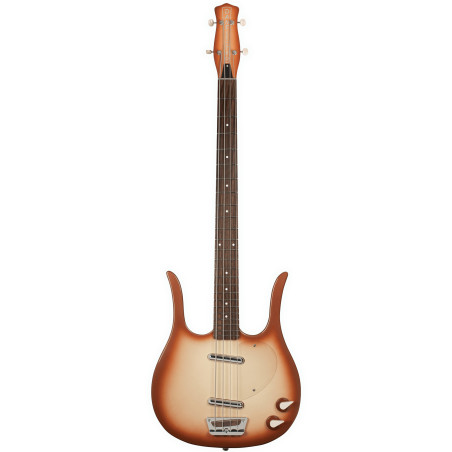 Danelectro 58 Longhorn Bass Copper Burst