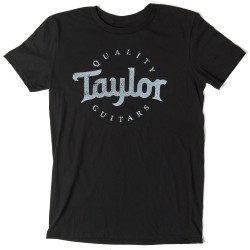 Taylor Men's Distressed Logo T-Shirt - M