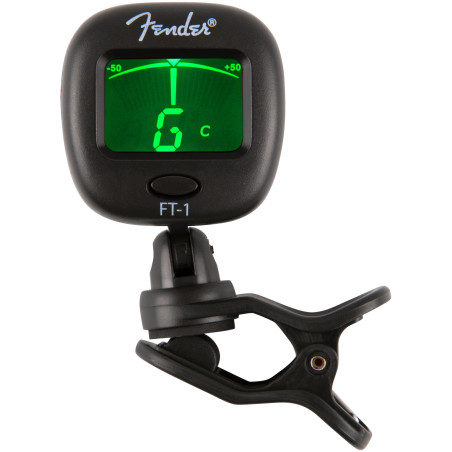 Fender FT-1 Pro Clip-On Tuner, Black