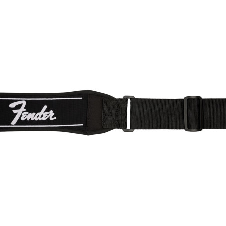 Fender Swell Neoprene Logo Strap, Running Logo, 2.5"