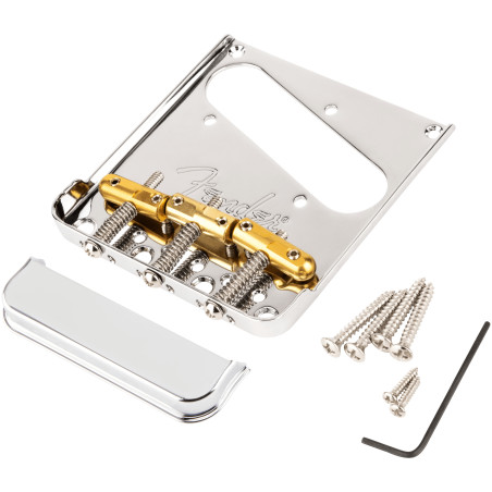 Fender 3-saddle Tele Bridge Top-Load/String-Through