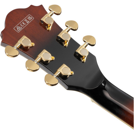 Ibanez Artcore Expressionist AS93QMSP Dark Brown Sunburst