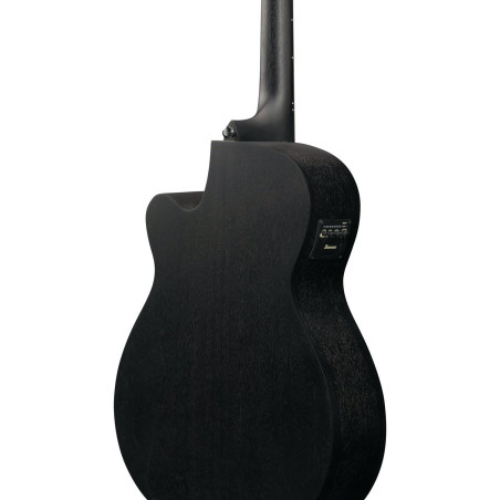 Ibanez VC44CE Weathered Black Open Pore