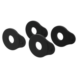 D'Addario Flex Lock Strap Blocks, Black