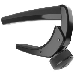D'Addario Pro Plus Capo, Acoustic Guitar, Black