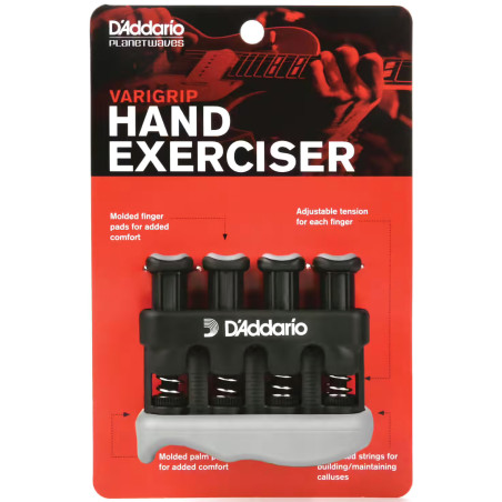 D'Addario PW-VG-01 Varigrip Hand Exerciser