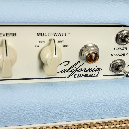 Mesa Boogie Lim. Ed. California Tweed 6V6 4:40 1x12 Combo, Baby Blue B
