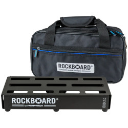 Rockboard DUO 2.0 Pedalboard with Gig Bag