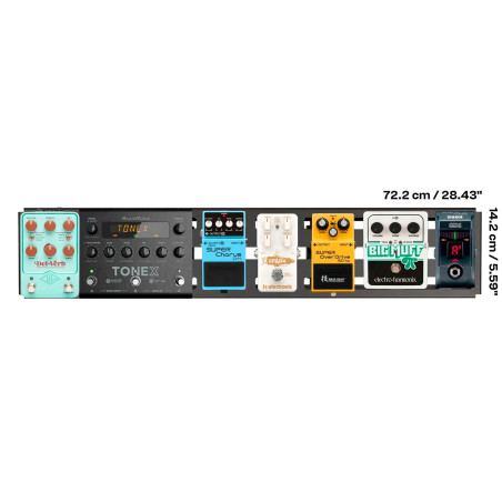 Rockboard DUO 2.3 Pedalboard with Gig Bag
