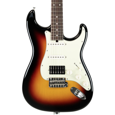 Saito Guitars S-622CS Heritage (Nitro Finish) HSS 3TSB w/SHE-150L Guit