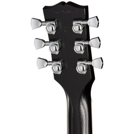 Gibson USA Mark Morton Les Paul Modern Quilt, Translucent Ebony Burst