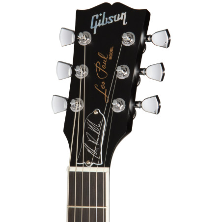 Gibson USA Mark Morton Les Paul Modern Quilt, Translucent Ebony Burst