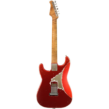 Xotic California Classic XSC-2 Candy Apple Red, Heavy Aging #3769