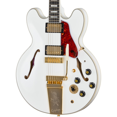 Epiphone Alex Lifeson 1976 ES-355 Reissue, Alpine White