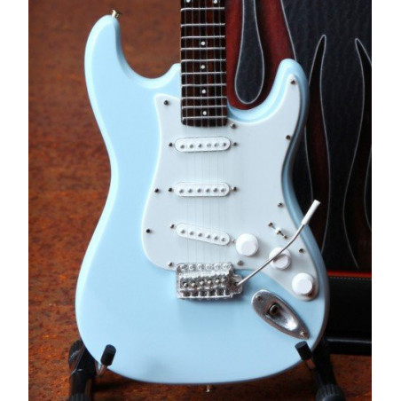 Axe Heaven Miniature Guitar Replica - Fender Sonic Blue Strat