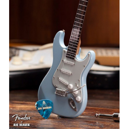 Axe Heaven Miniature Guitar Replica - Fender Sonic Blue Strat