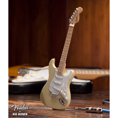 Axe Heaven Miniature Guitar Replica - Fender Cream Strat