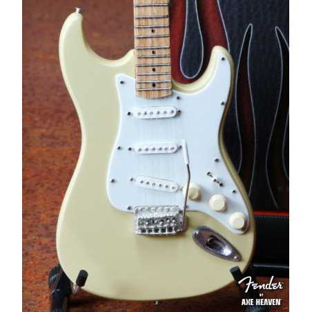 Axe Heaven Miniature Guitar Replica - Fender Cream Strat