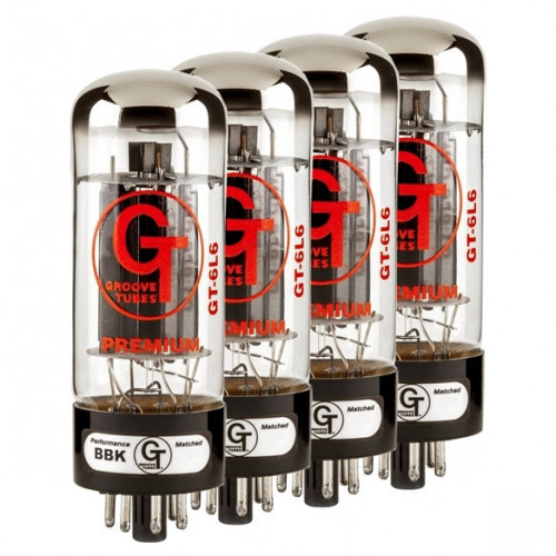 Groove Tubes 6L6-S Matched Quartet