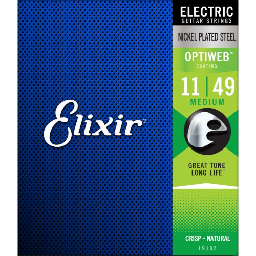 Elixir 011-049 Optiweb Coating
